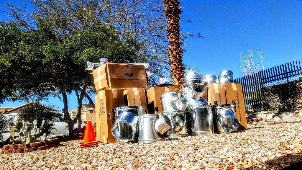 Commercial Ductwork Replacement Near Bowlero Rancho Cucamonga