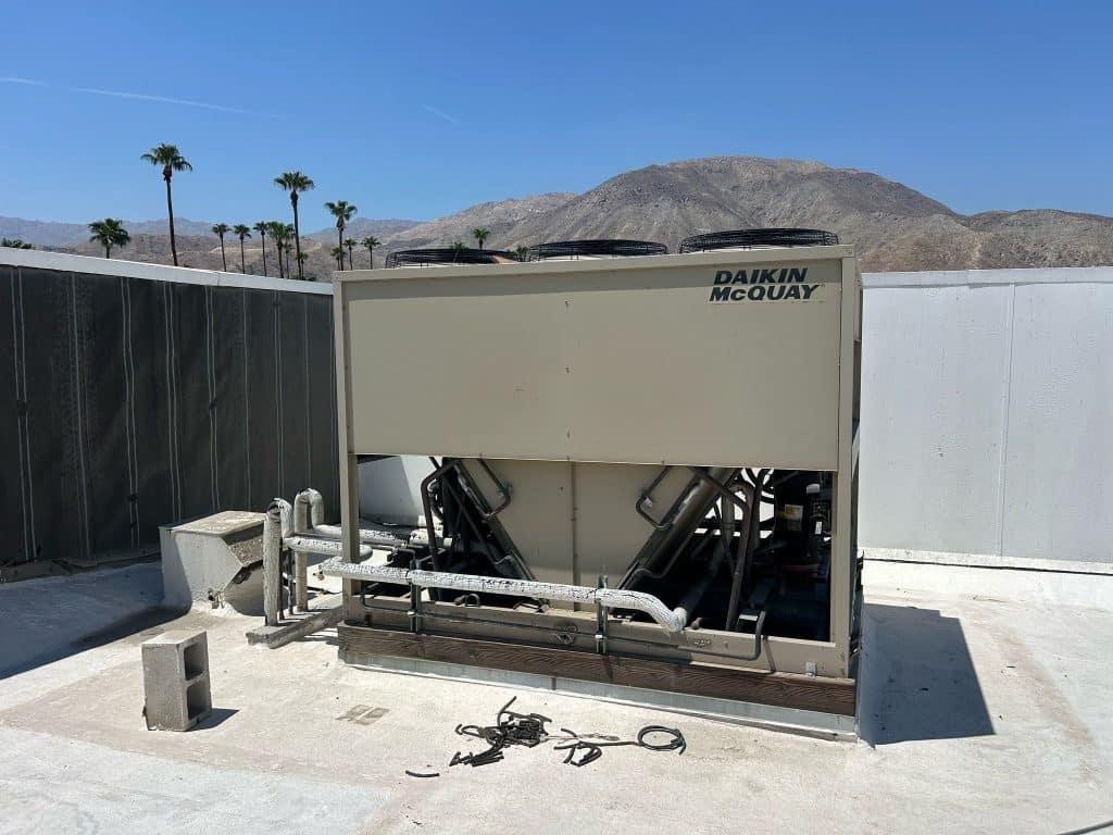 Rancho Cucamonga Rooftop Daikin Mcquay Condenser Inspection 1024x768 1