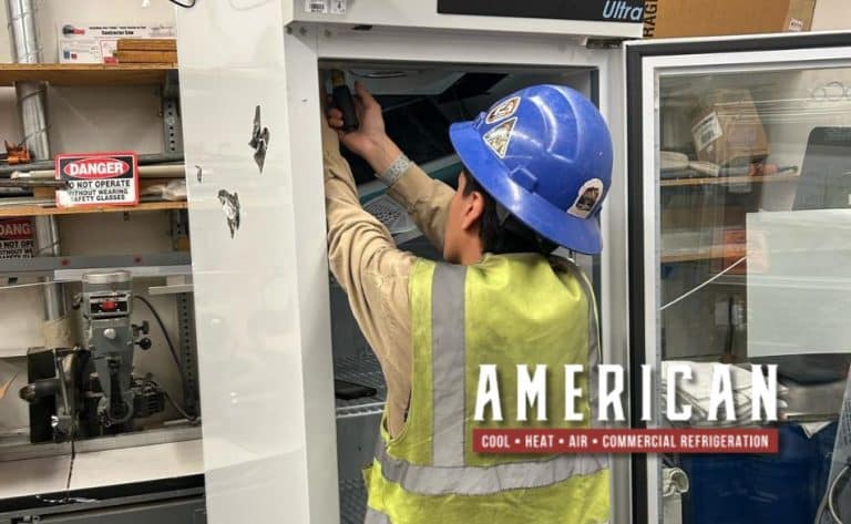 Replacing An Evaporator Fan Motor In A Medical Refrigerator At Arrowhead Medical Center
