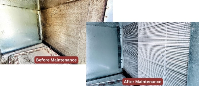 Before And After Maintenance