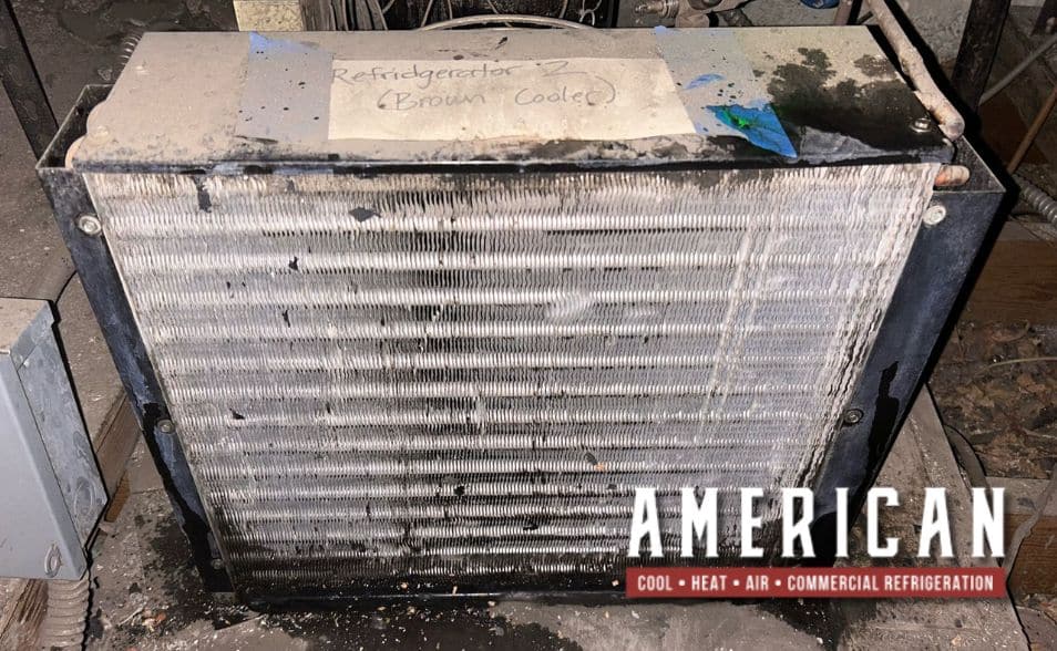 Walk In Cooler Condenser Dirty After Cleaning Riverside